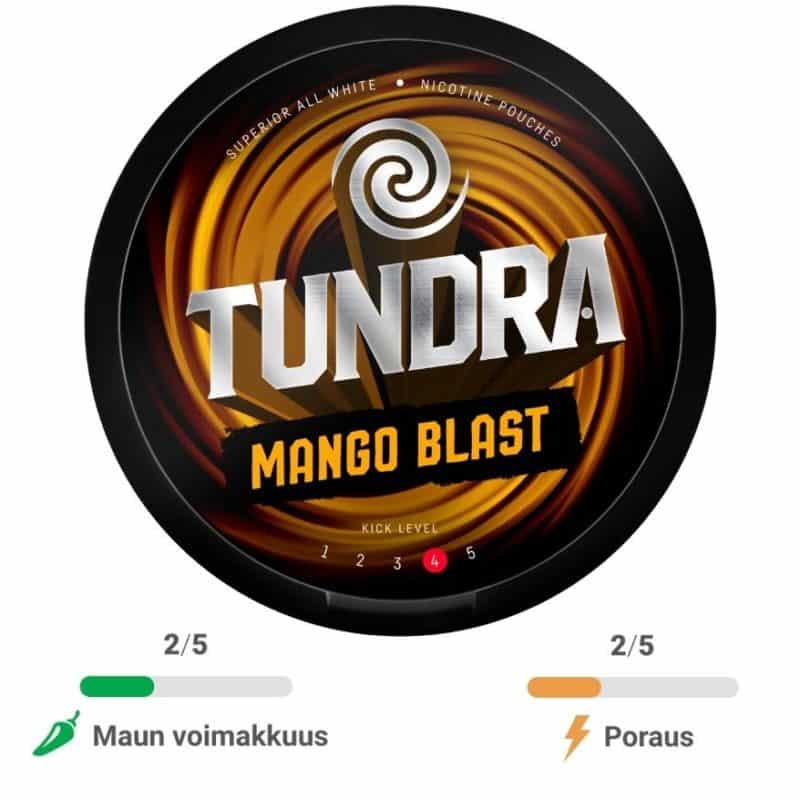Tundra Mango Blast nikotiinipussit