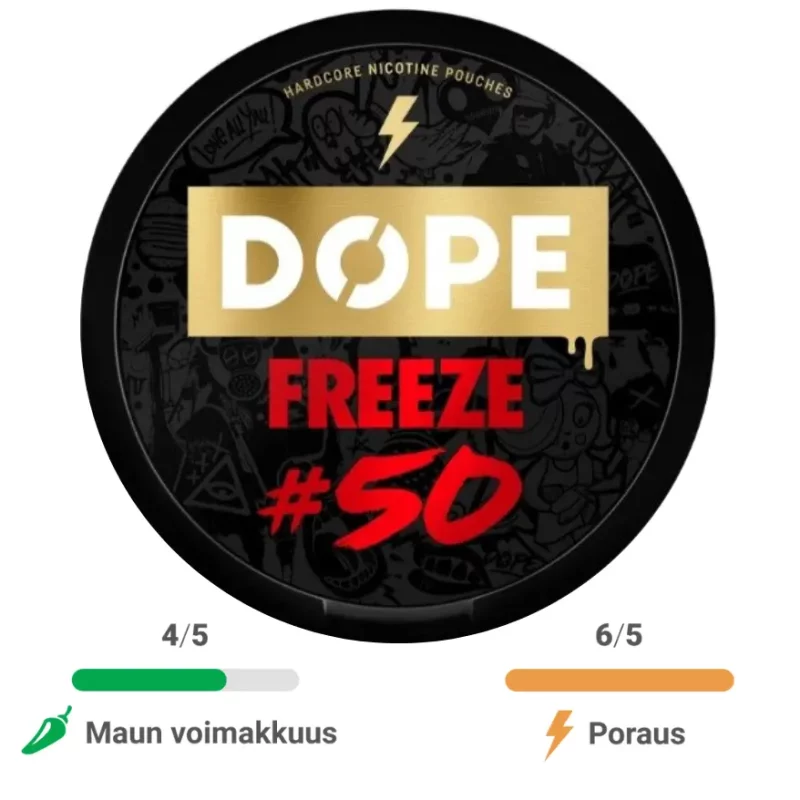 Dope Freeze #50 50mg nikotiinipussi