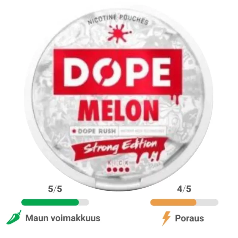 Dope Melon Strong 16mg nikotiinipussit