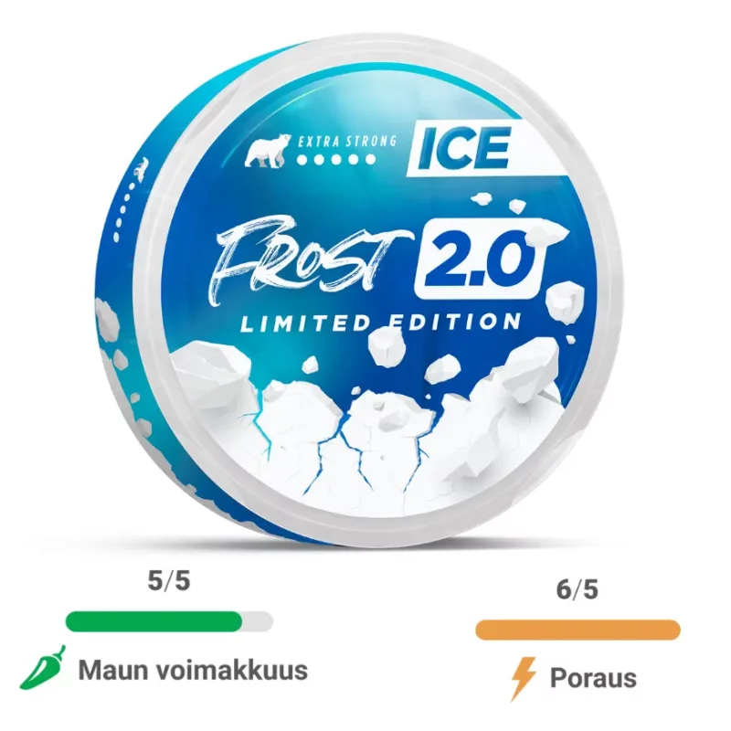 Ice Frost 2.0 Extra Strong nikotiinipussit 12mg