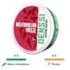 Denssi Watermelon Freeze on ihanan vesimelonin makuinen.